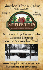 Simpler Times Cabin Watersmeet MI
